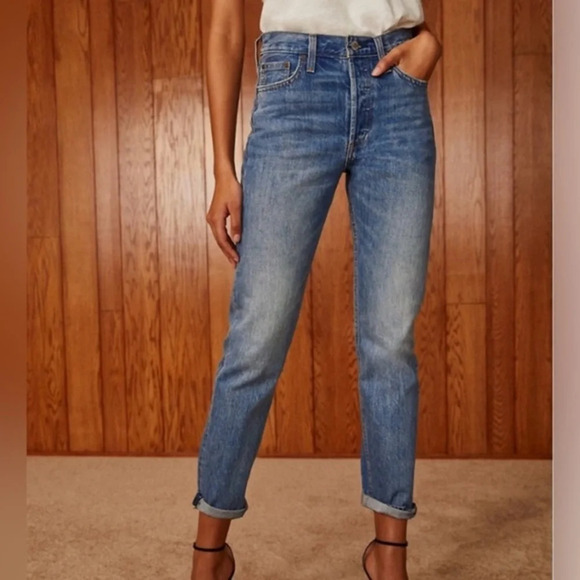 DENIM FORUM Ex  Boyfriend Jeans - Picture 1 of 8